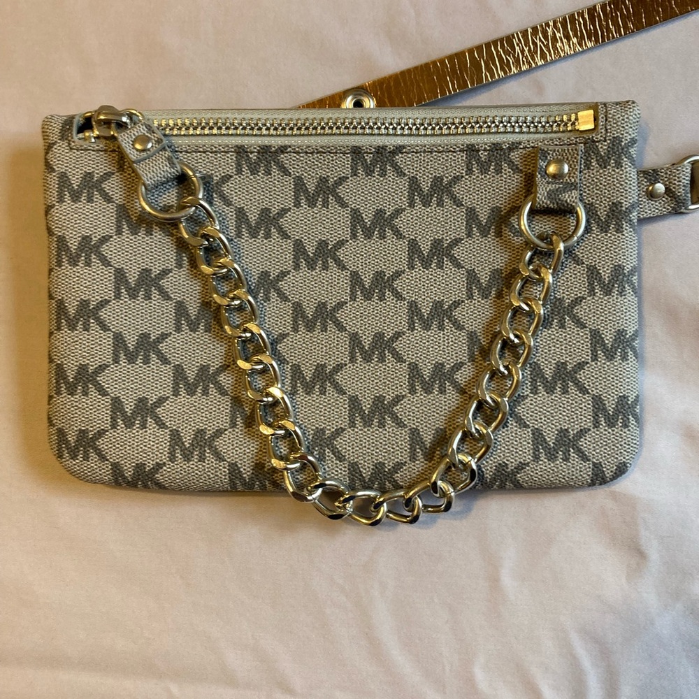 Michael Kors Belt Bag with Pull Chain EUC